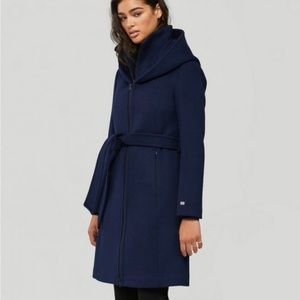 Soia & Kyo Wool Hooded Coat